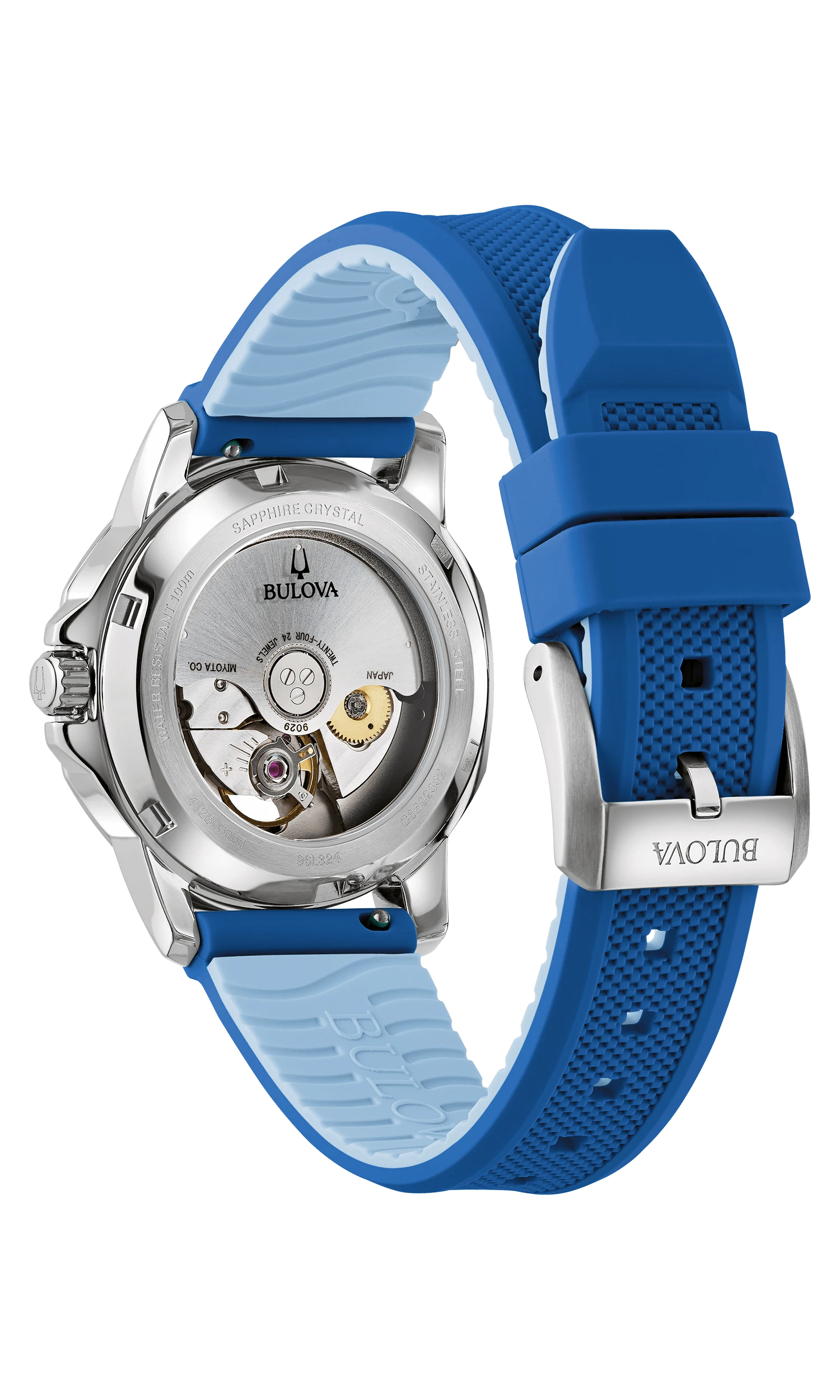 Bulova Marine Star Automatic Ladies Watch 96L324