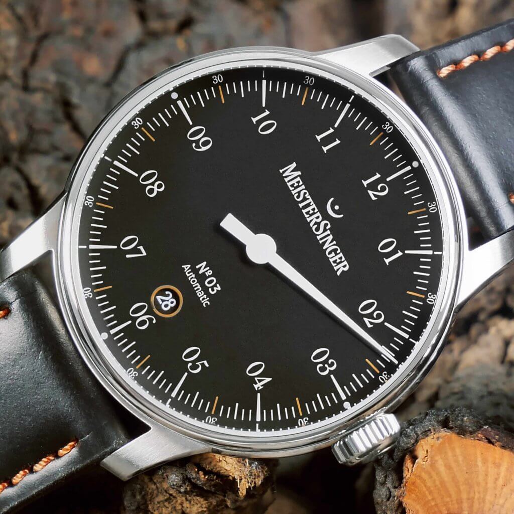 Meister Singer N 03 40mm Automatic Men's Watch DM902C