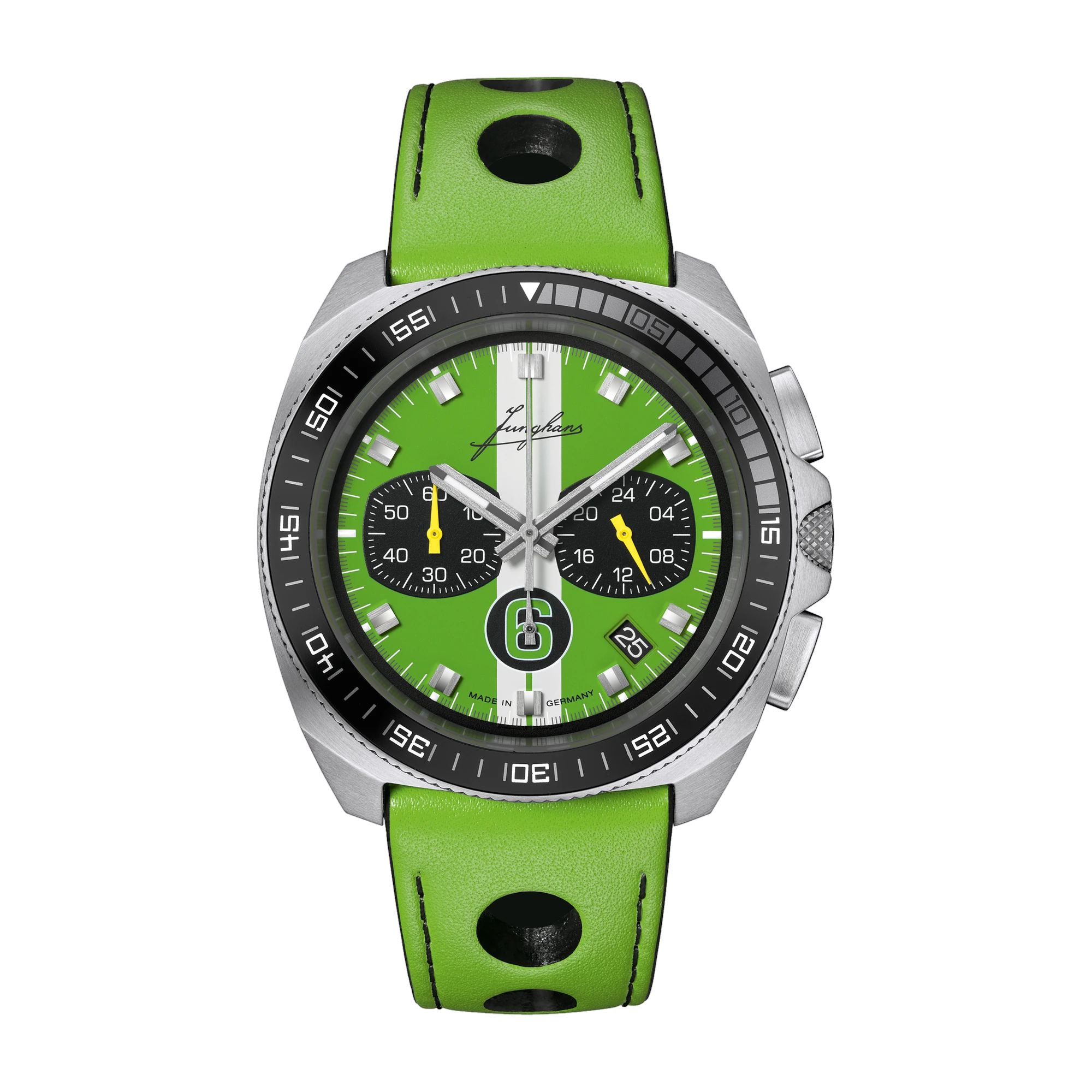 Junghans 1972 Chronoscope Sports Edition 2026, Green, Quartz movement, Limited Edition Men's watch 41/4560.00