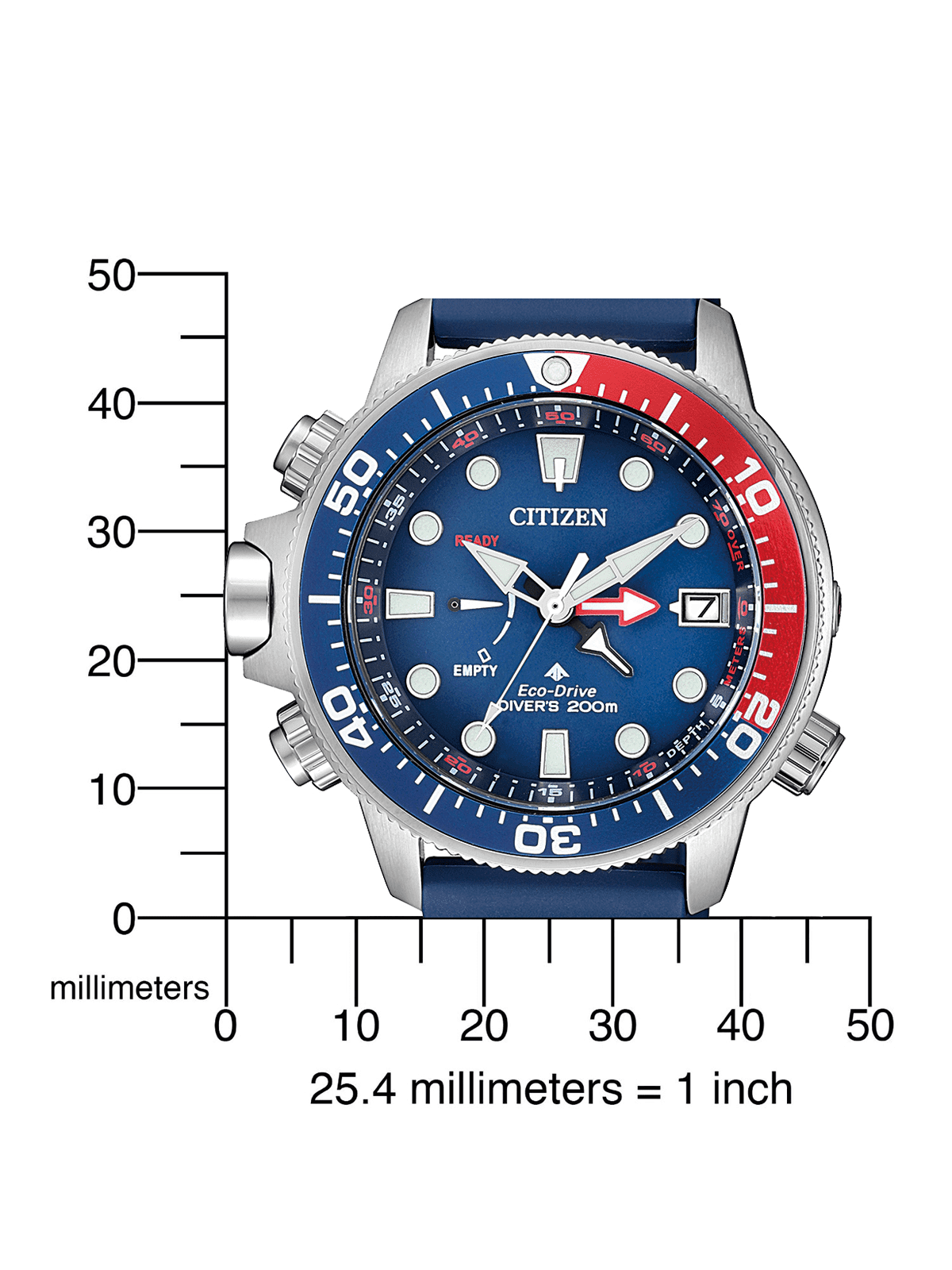 Citizen Men's Watch Promaster Aqualand Diver Unisex Watch BN2038-01L
