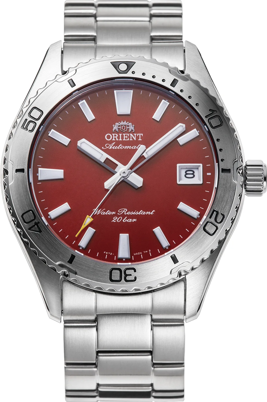 Orient Mako Automatic 39.9 mm Red Men's Watch RA-AC0Q09R30B