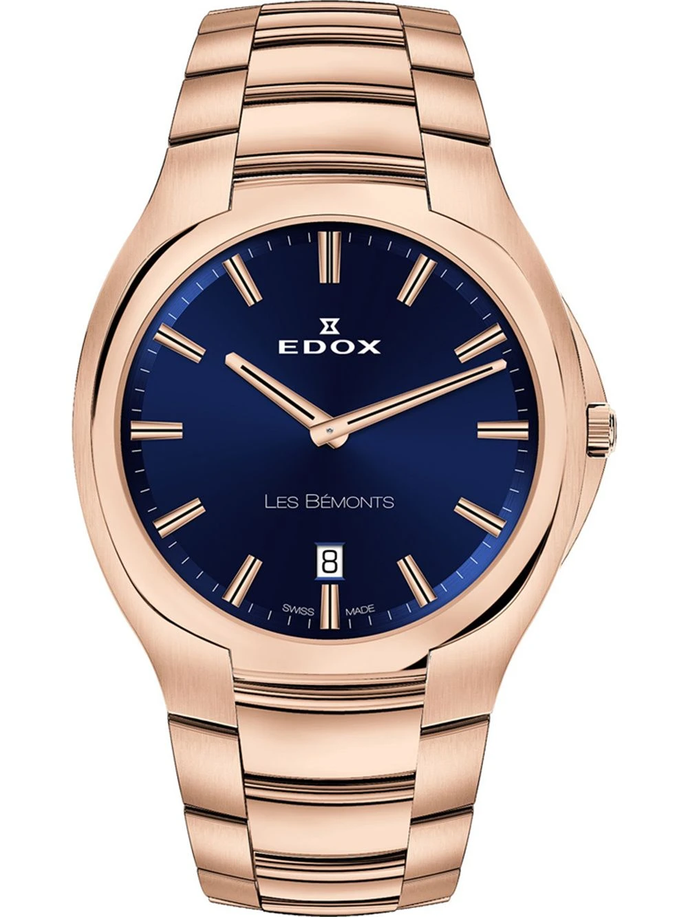 Edox Les Bémonts Date men's watch 56003 37R BUIR