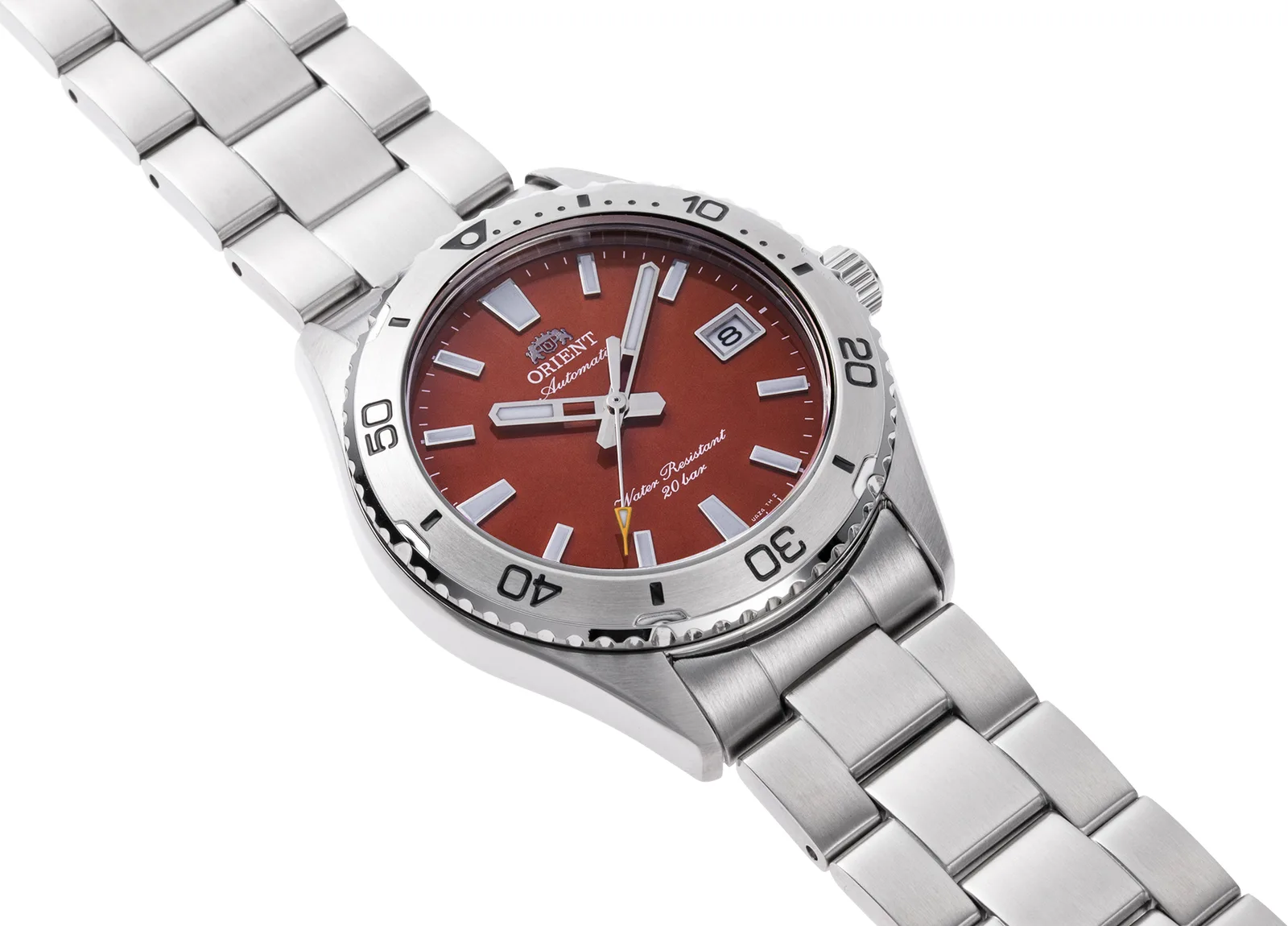 Orient Mako Automatic 39.9 mm Red Men's Watch RA-AC0Q09R30B