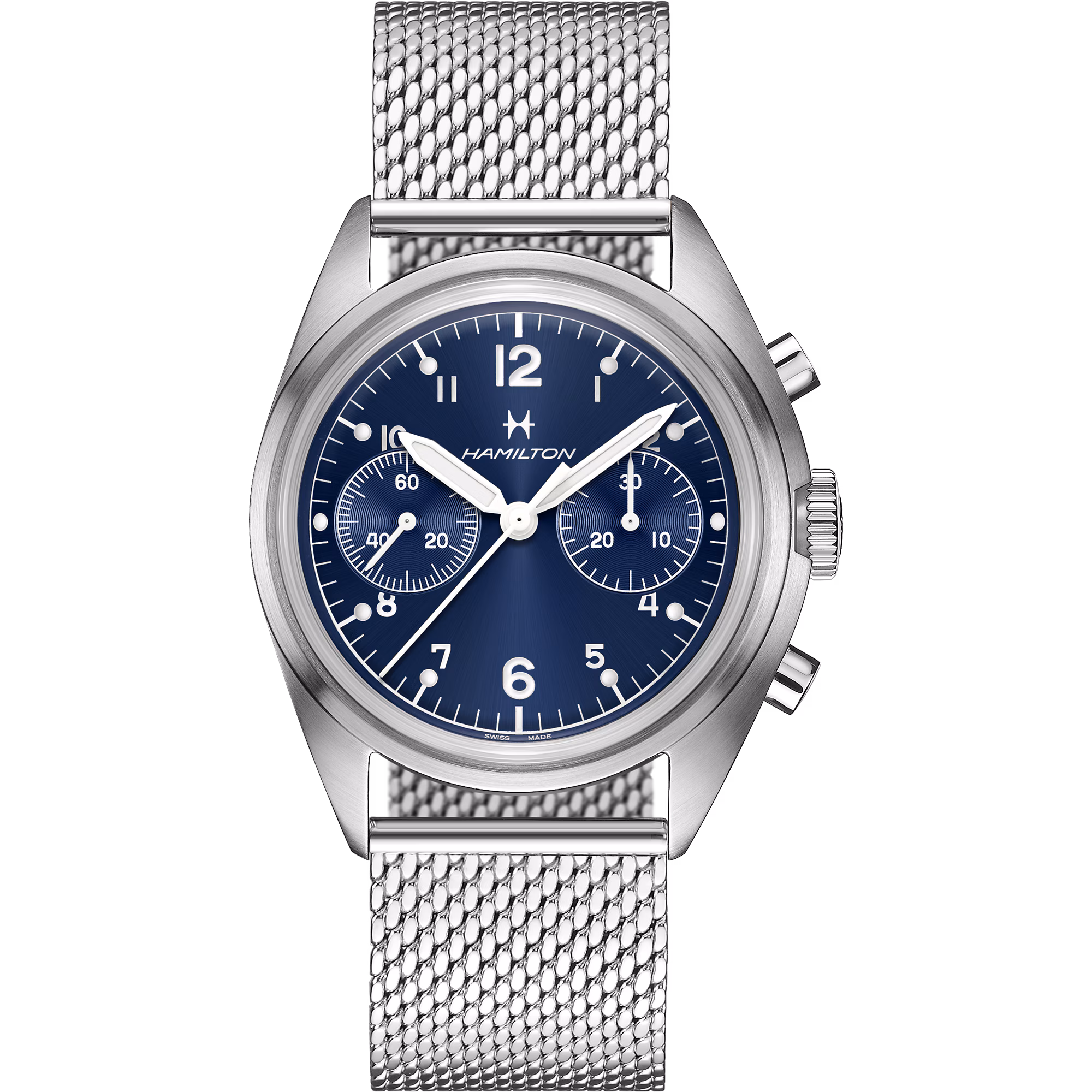 Hamilton Khaki Aviation Pilot Pioneer Mechanical Chronograph Men's Watch H76409140