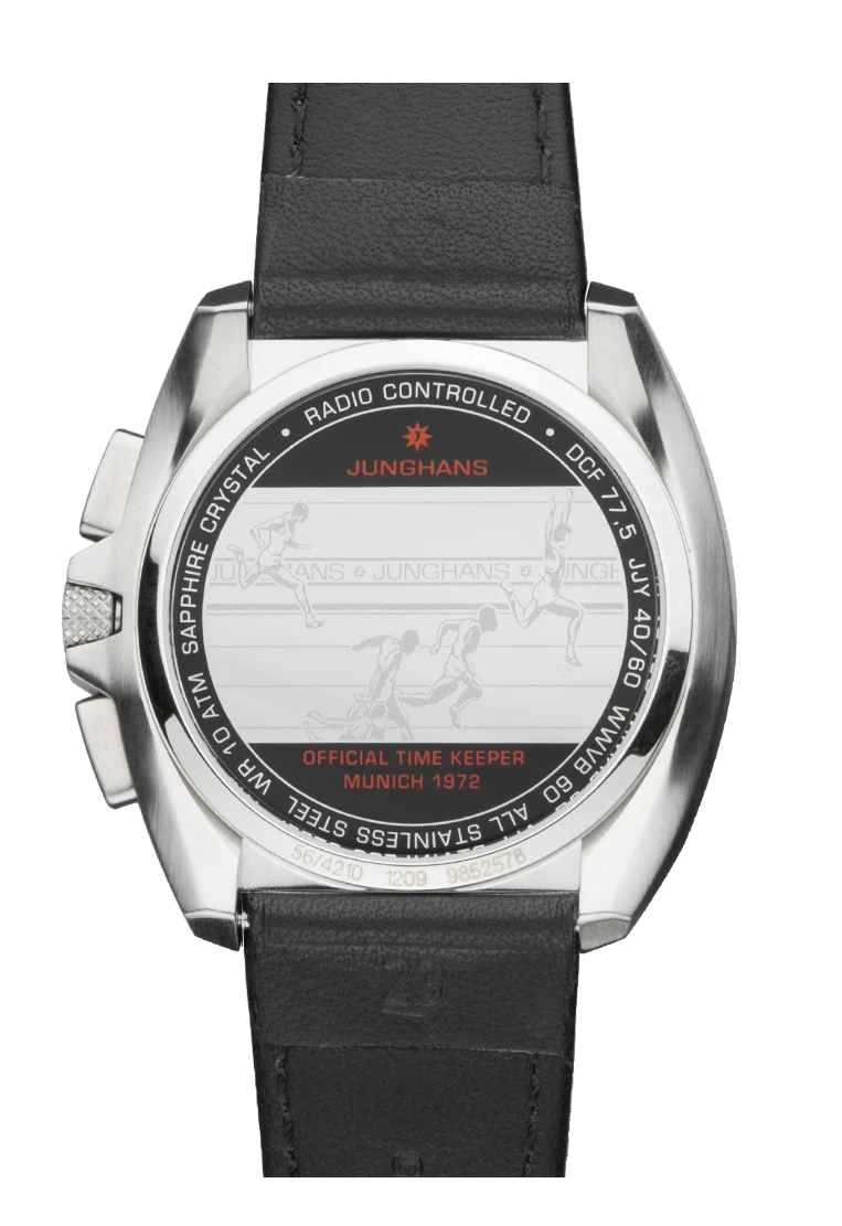 Junghans 1972 Mega Solar, 43mm, multi-frequency radio-controlled solar movement, sapphire crystal men's watch 56/4610.00