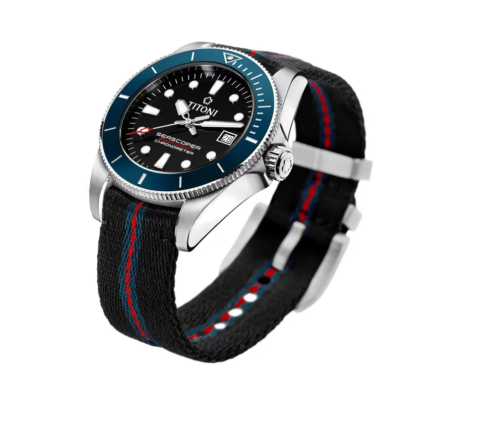 Titoni Seascoper 300 men's watch 83300 SBE-T4-706