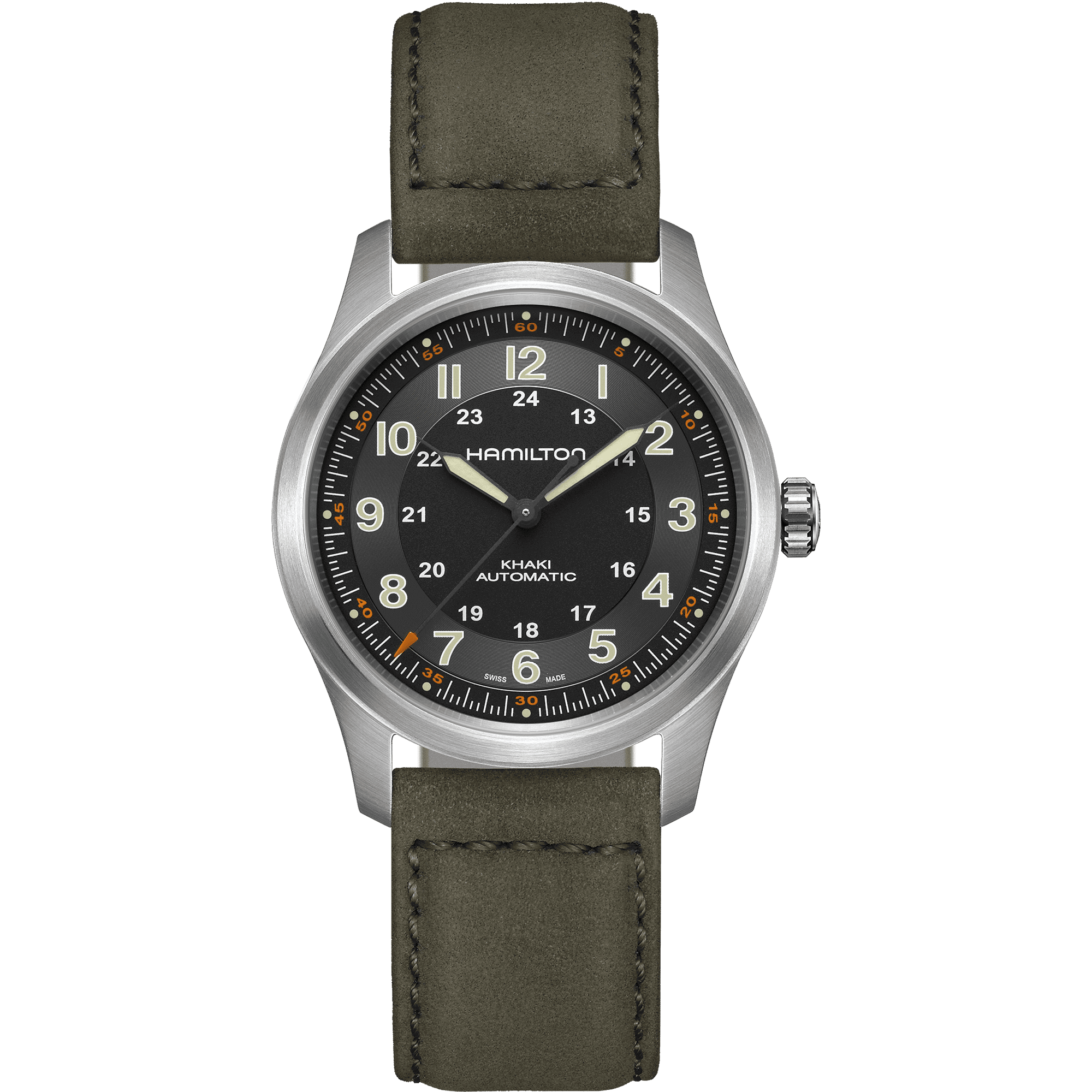 Hamilton Khaki Titanium Automatic H70205830 Unisex Watch