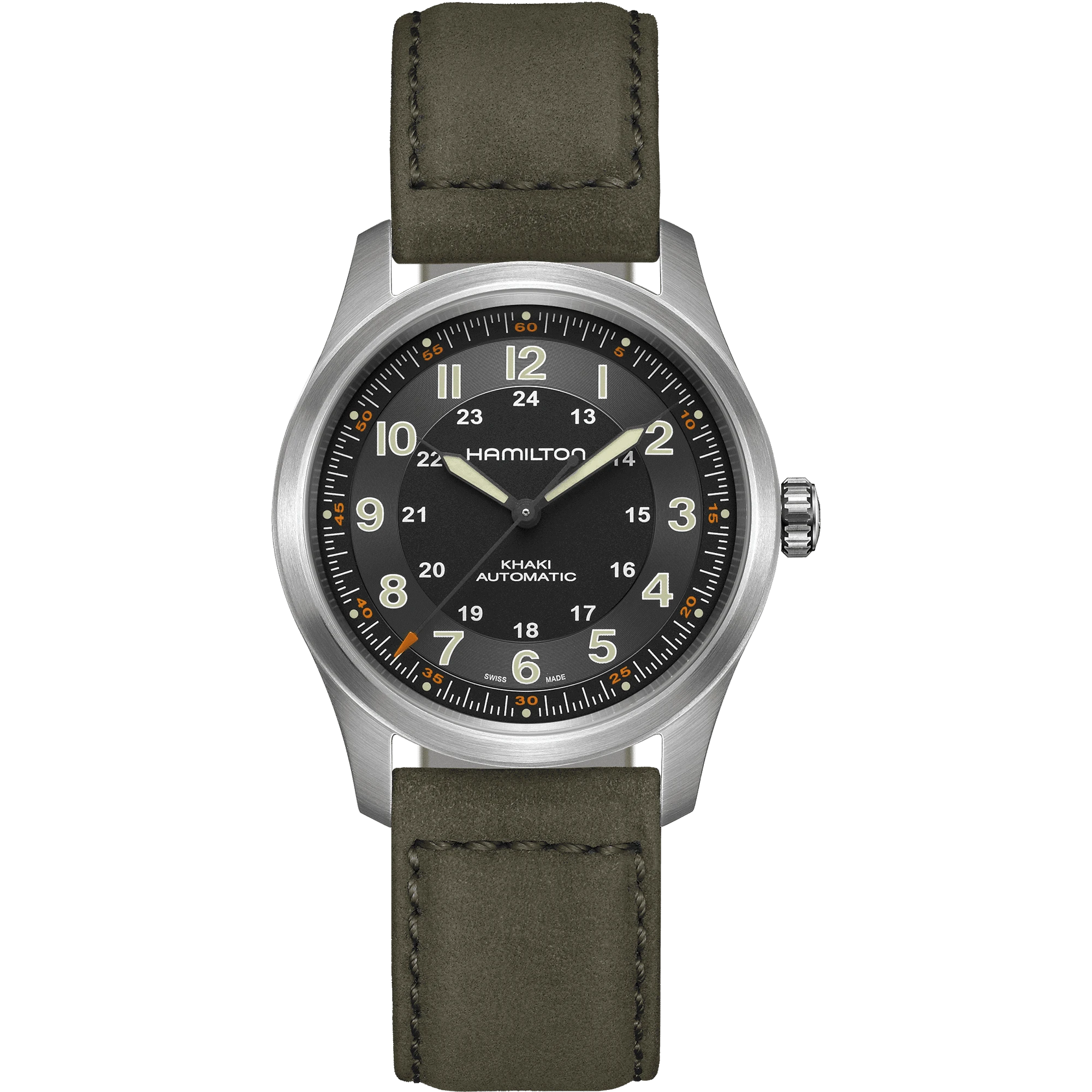 Hamilton Khaki Titanium Automatic H70205830 Unisex Watch