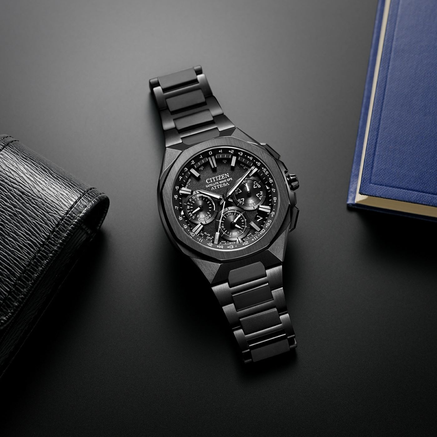Citizen ATTESA Satellite Wave GPS Men's Watch CC4105-69E
