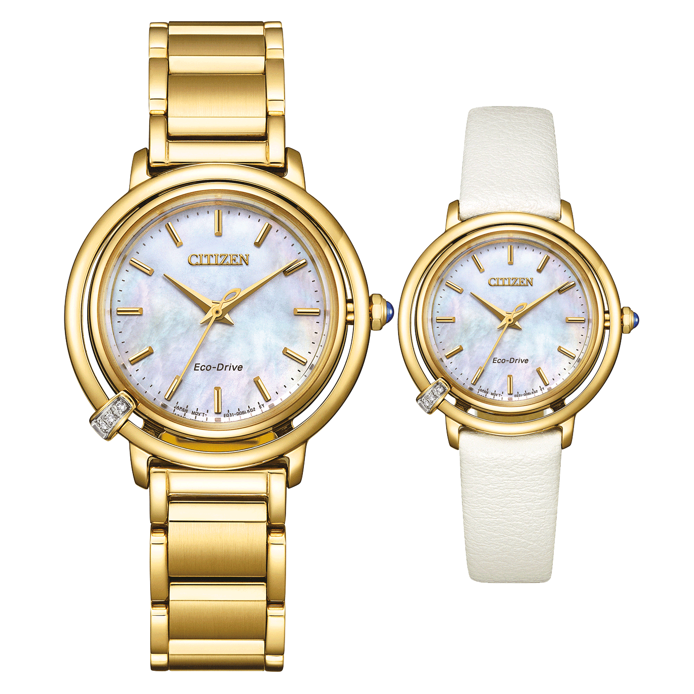 Citizen Eco-Drive Analog ARCLY collection women's watch including interchangeable strap EM1092-64D