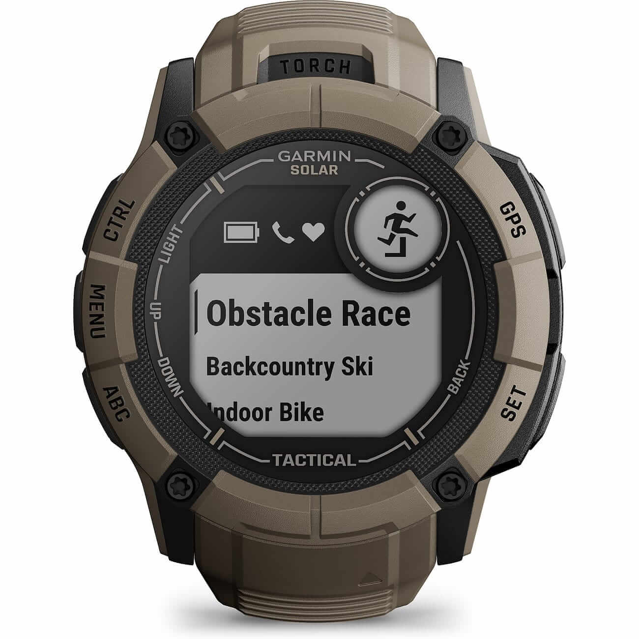 Garmin Instinct 2X Solar - Tactical Edition Olive Green Men's Watch 010-02805-02