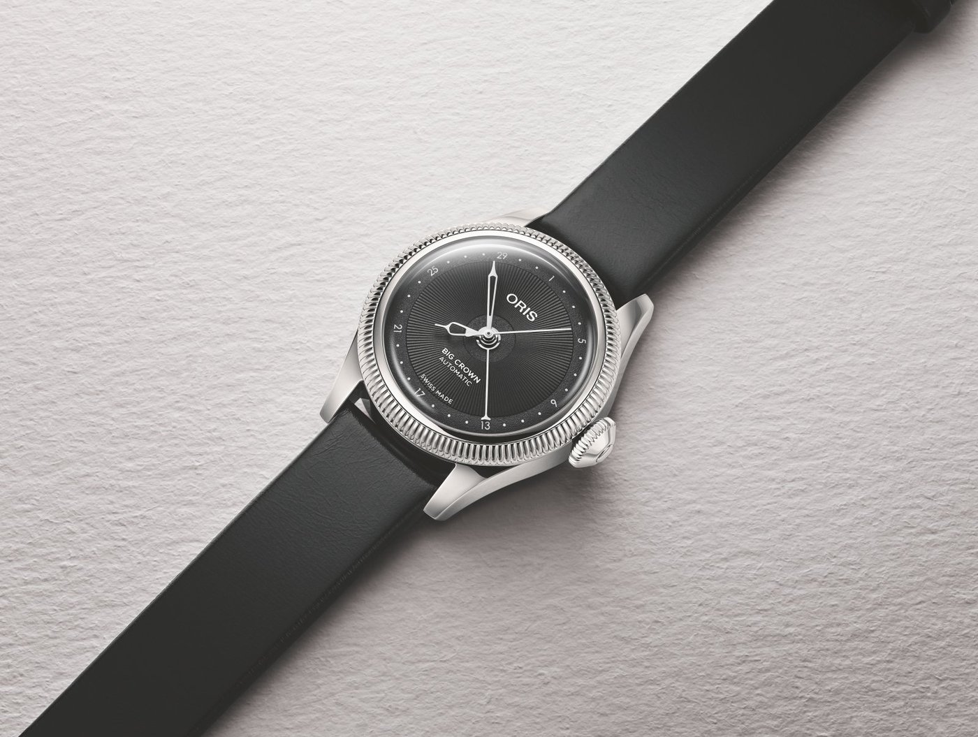 Oris Big Crown Pointer Date 29mm black leather strap 01 534 7804 4054-07 5 14 01