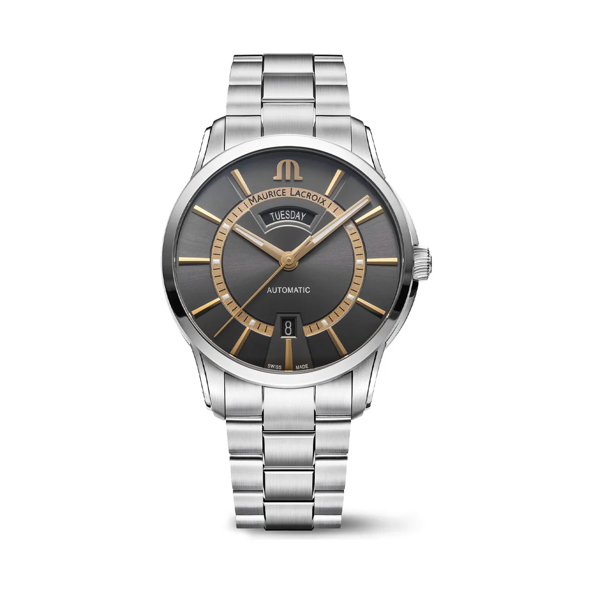Maurice Lacroix Pontos Day Data Men's Watch PT6358-SS002-333-1