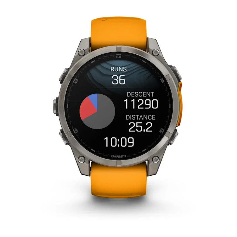 Garmin fēnix® 8 - 47 mm AMOLED Sapphire Graphite/Titanium Titan 010-02904-11
