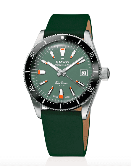 Edox SkyDiver 38 Date Automatic Limited Edition Unisex Watch 80131 3NC VI