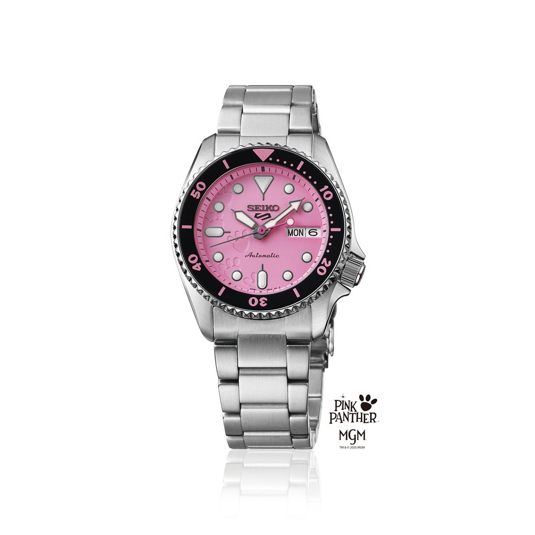 Seiko Seiko 5 Sports SKX Series Pink Panther Limited Edition Unisex Watch SRPM07K1
