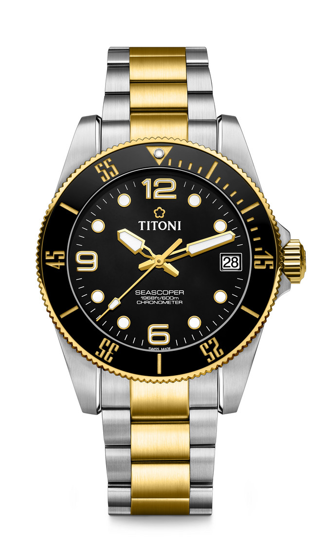 Titoni Seascoper men's watch 83600 SY-BK-256