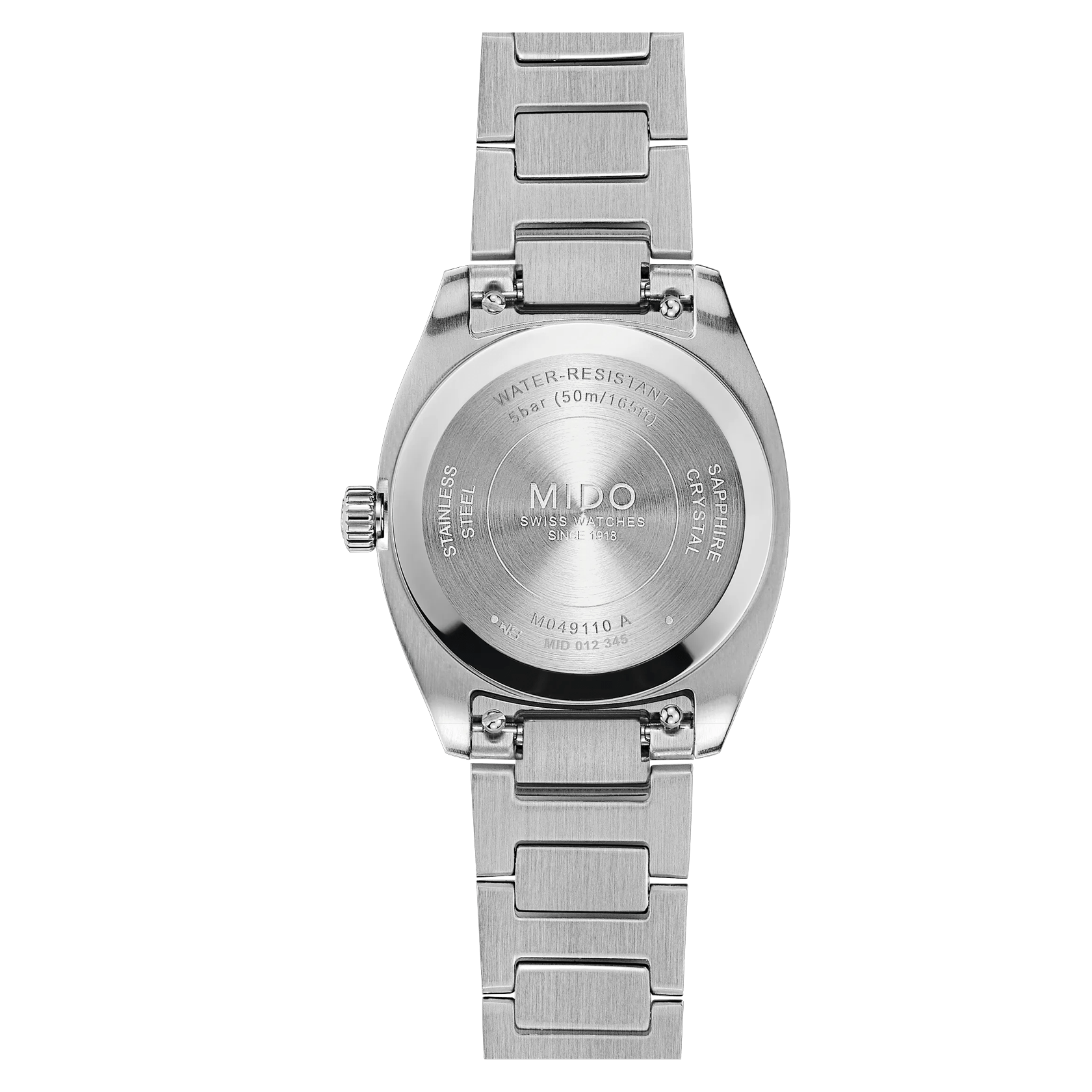 Mido Multifort TV 28 Quartz Mother of Pearl with Diamonds Womens Watch M049.110.11.116.00