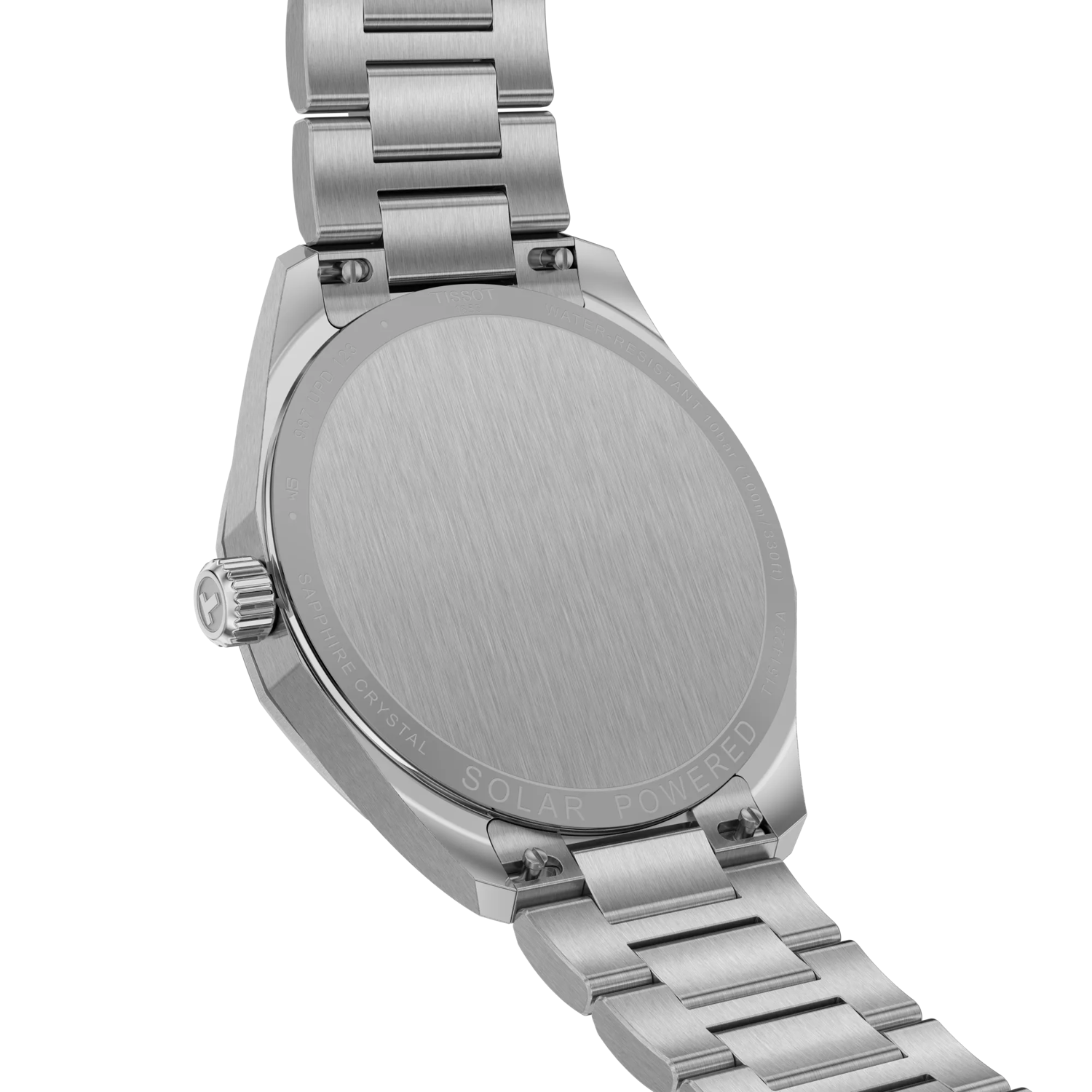 Tissot PRC 100 Solar 39mm, Silver, Stainless Steel Bracelet Men's Watch T151.422.11.351.00