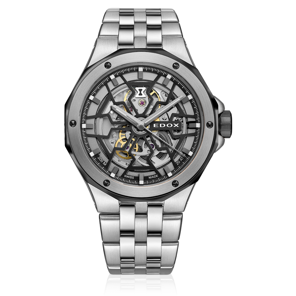 Edox Delfin Mecano men's watch 85303 3NM NBG