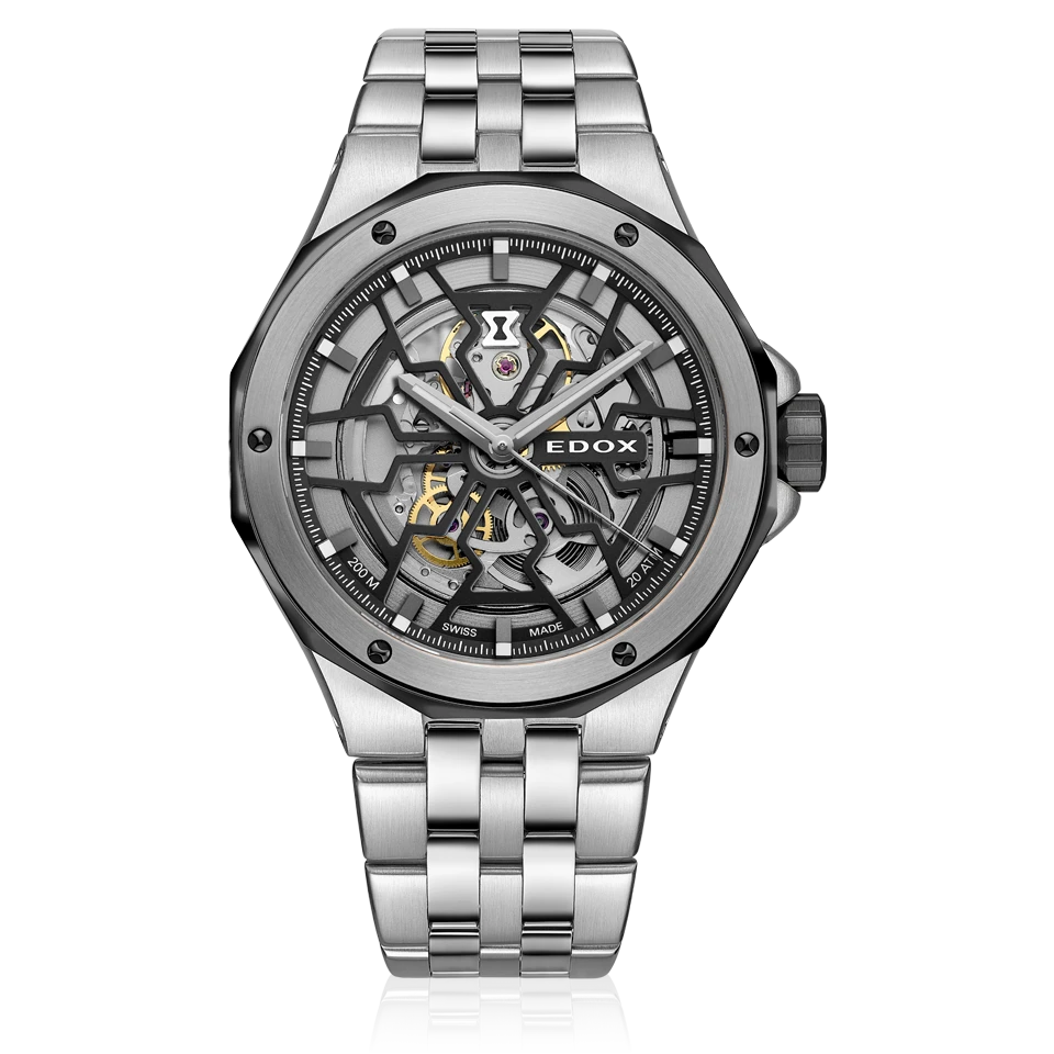 Edox Delfin Mecano men's watch 85303 3NM NBG