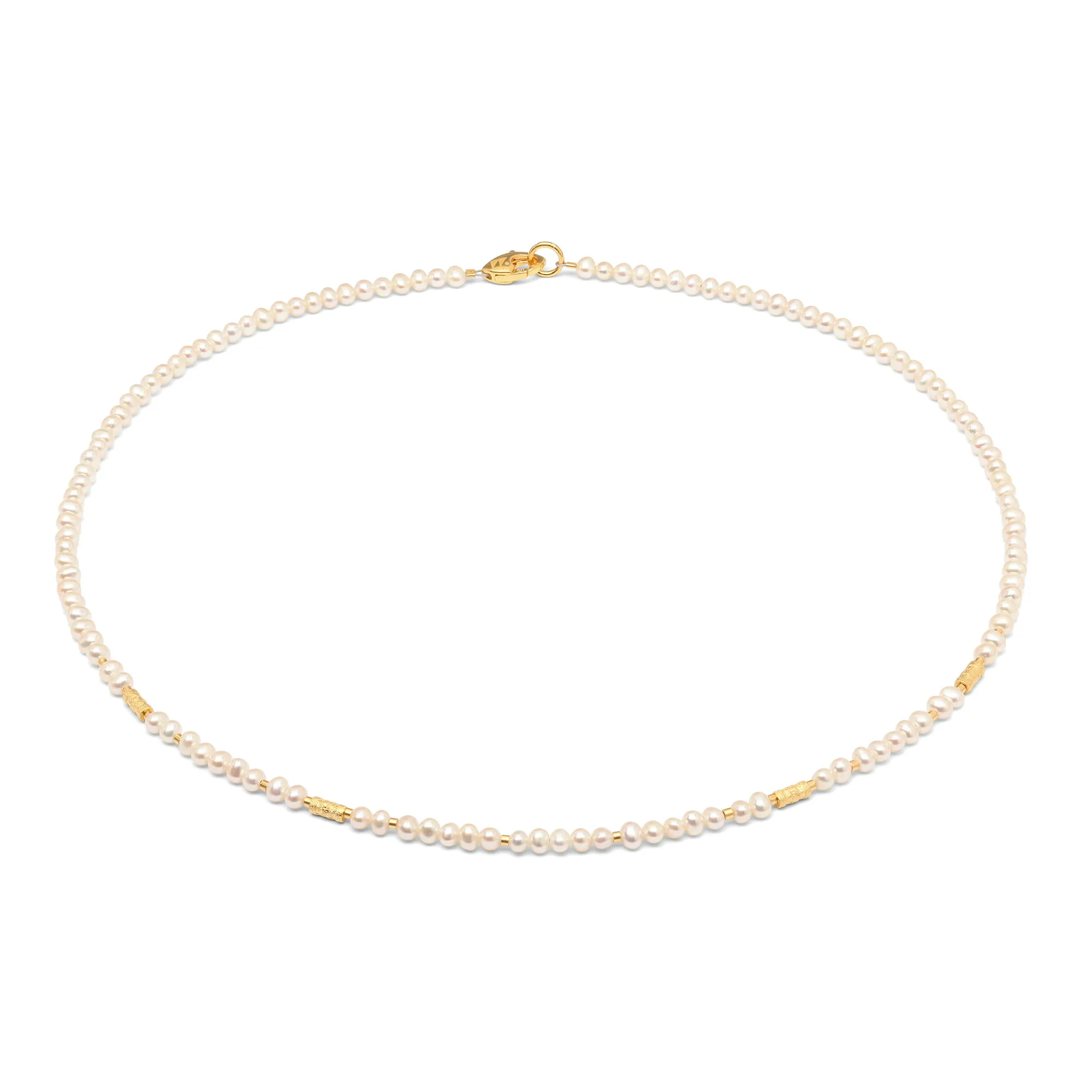 Bernd Wolf Wasena necklace freshwater pearl 925 sterling silver 84462656-043