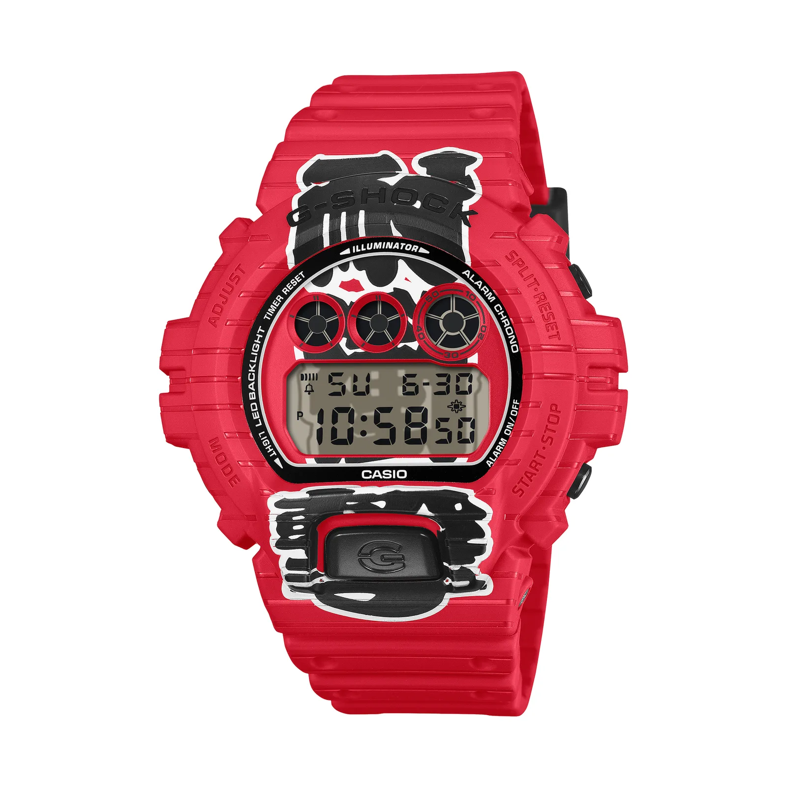 G-Shock DIGITAL SERIES 6900 AKA CHOCHIN Mens Watch DW-6900AKA-4ER