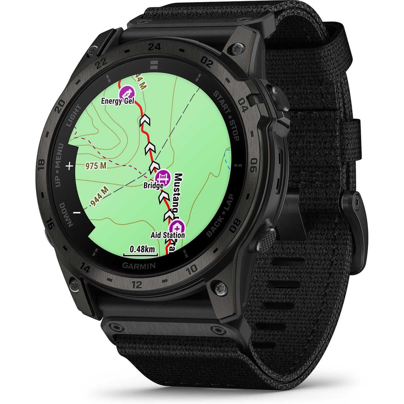 Garmin tactix 7 AMOLED Edition men's watch with nylon strap and silicone strap 010-02931-01