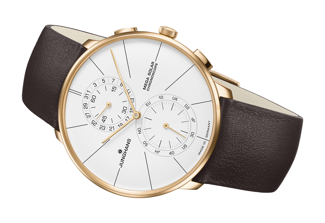 Junghans Meister Fine Chronoscope Mega Solar Men's Watch 059/7201.00