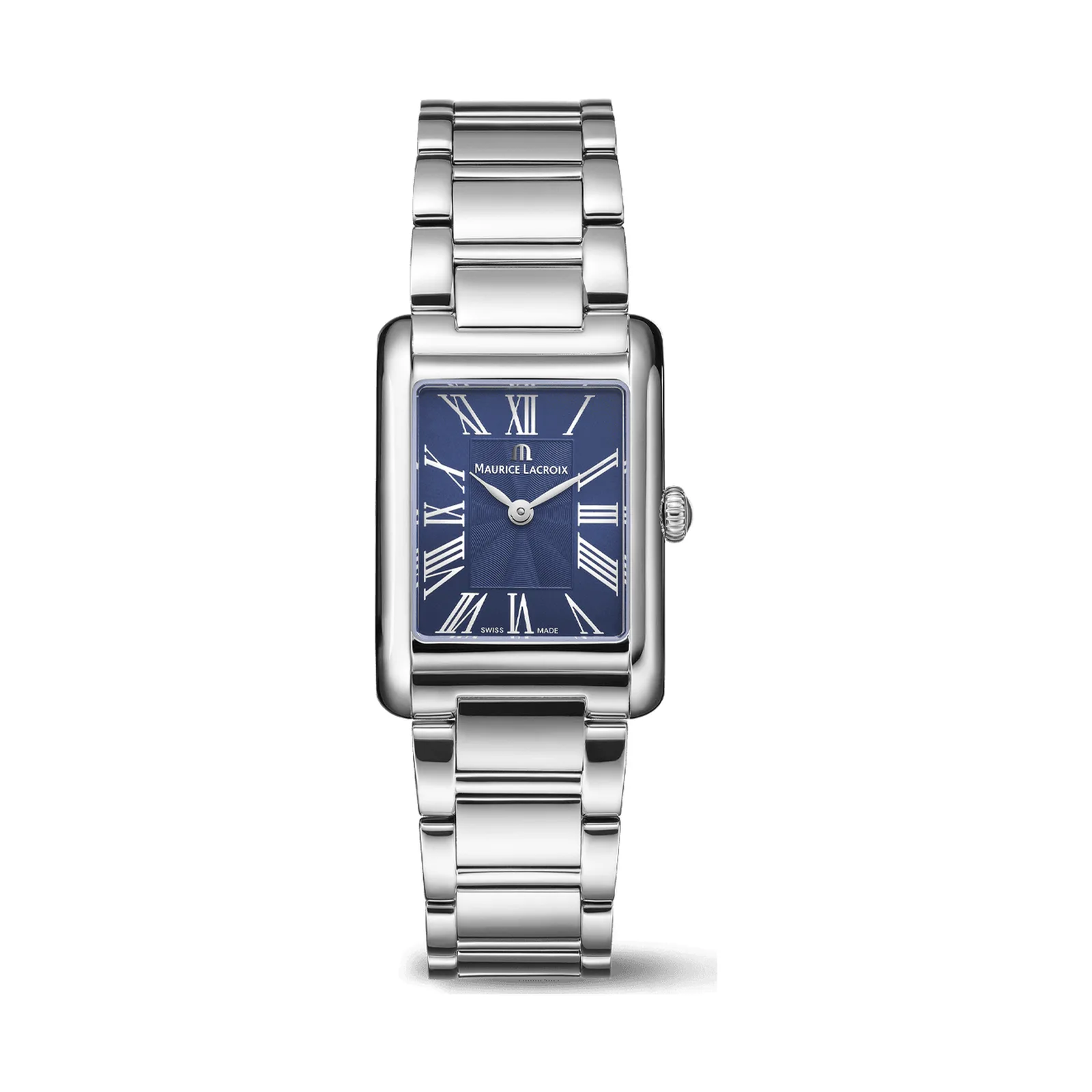 Maurice Lacroix Fiaba Square 24 x 34 mm Quartz steel bracelet Women's Watch FA1205-SS002-410-1