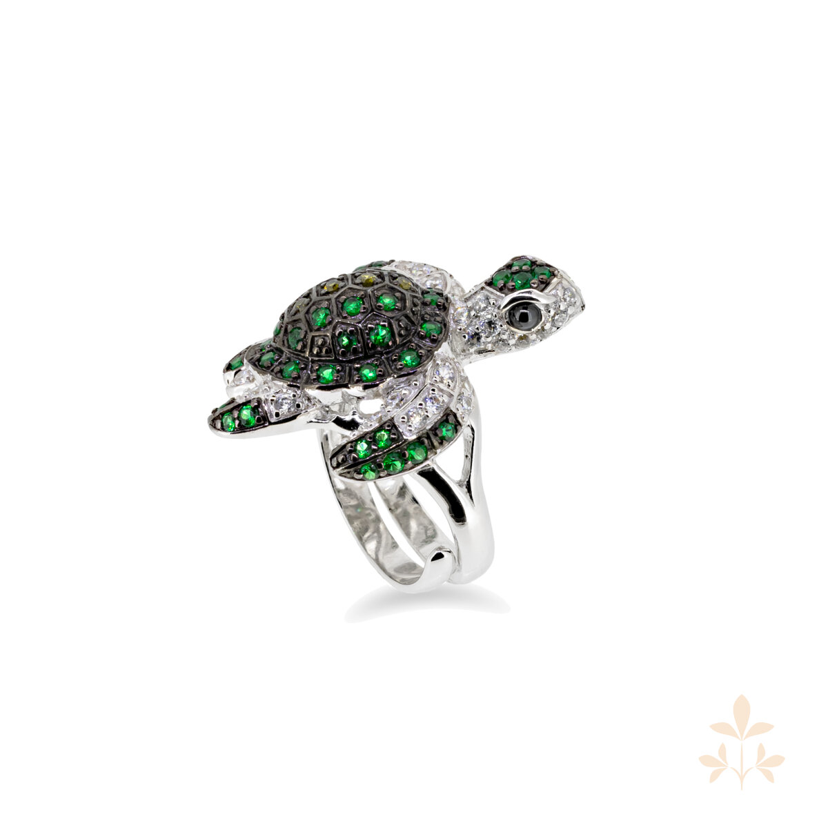 At the time Schildi turtle ring SZA-1990-212-M