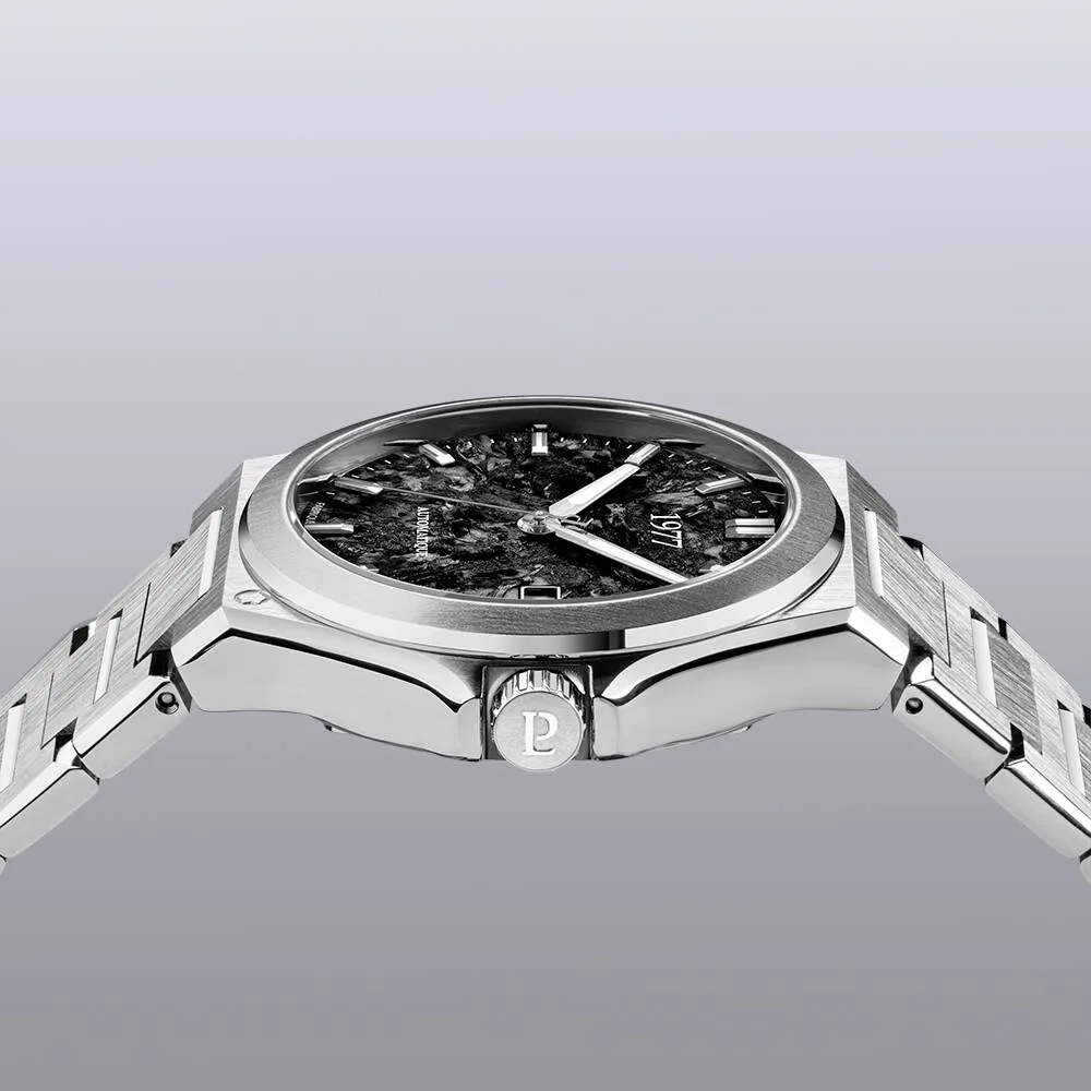 1977 Arsène Carbone Forgé Limited Edition Automatic 41 mm 904L steel bracelet Men's Watch 1977P22131
