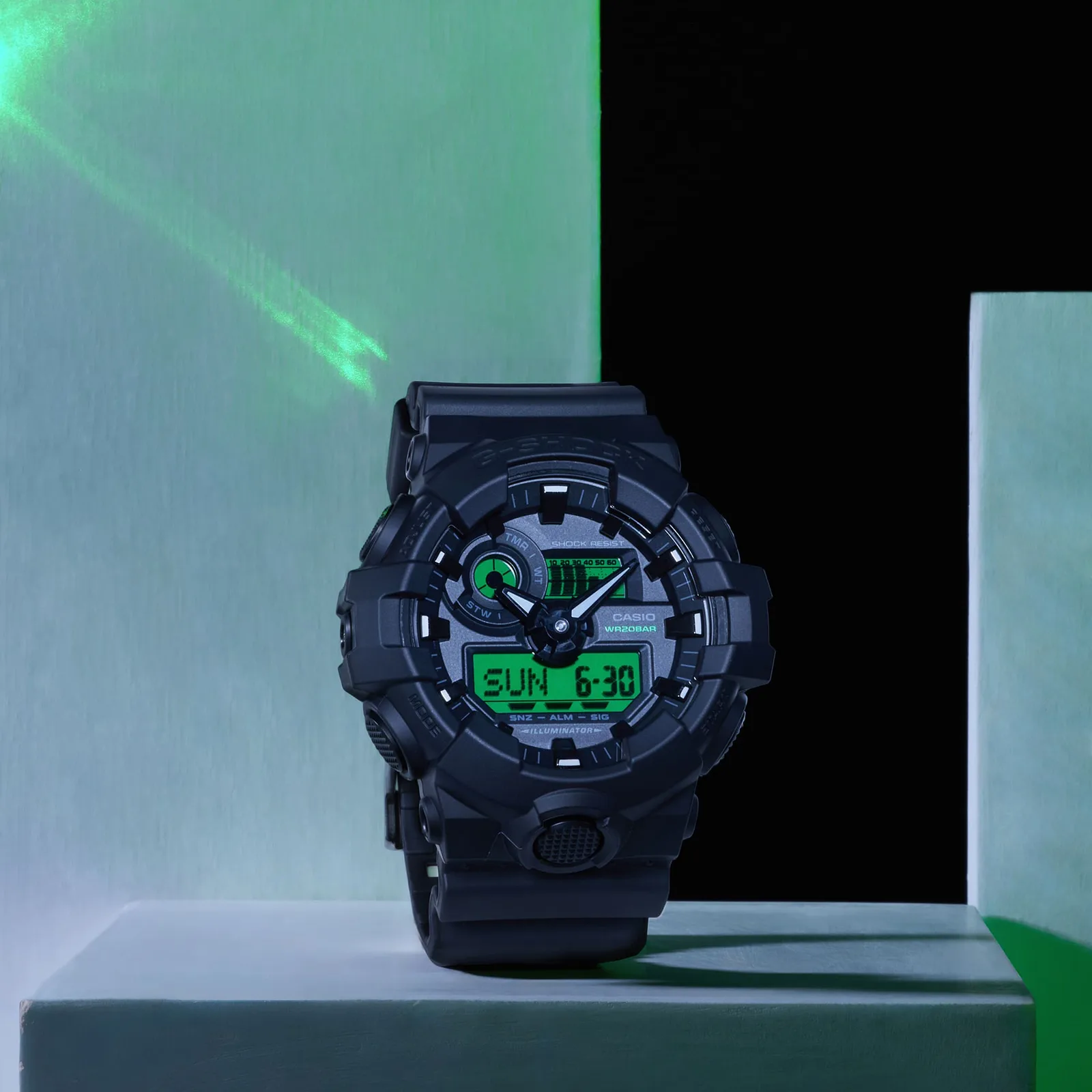 G-Shock ANALOG DIGITAL SERIES GA-700 Mens Watch GA-700BEG-1AER