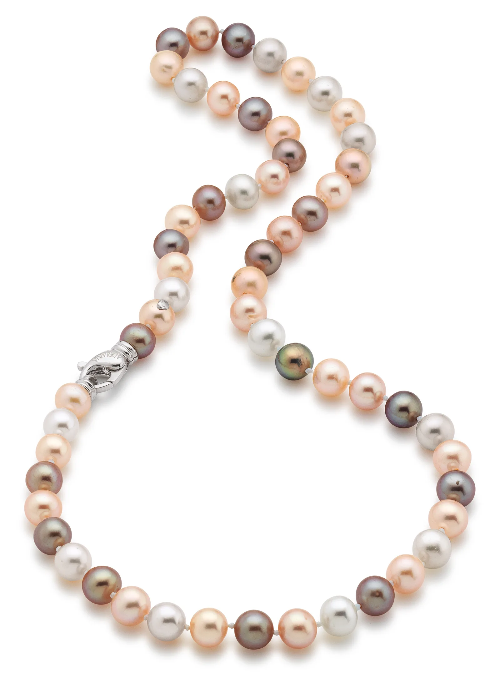 Adriana pearl necklace freshwater multicolor M7-7