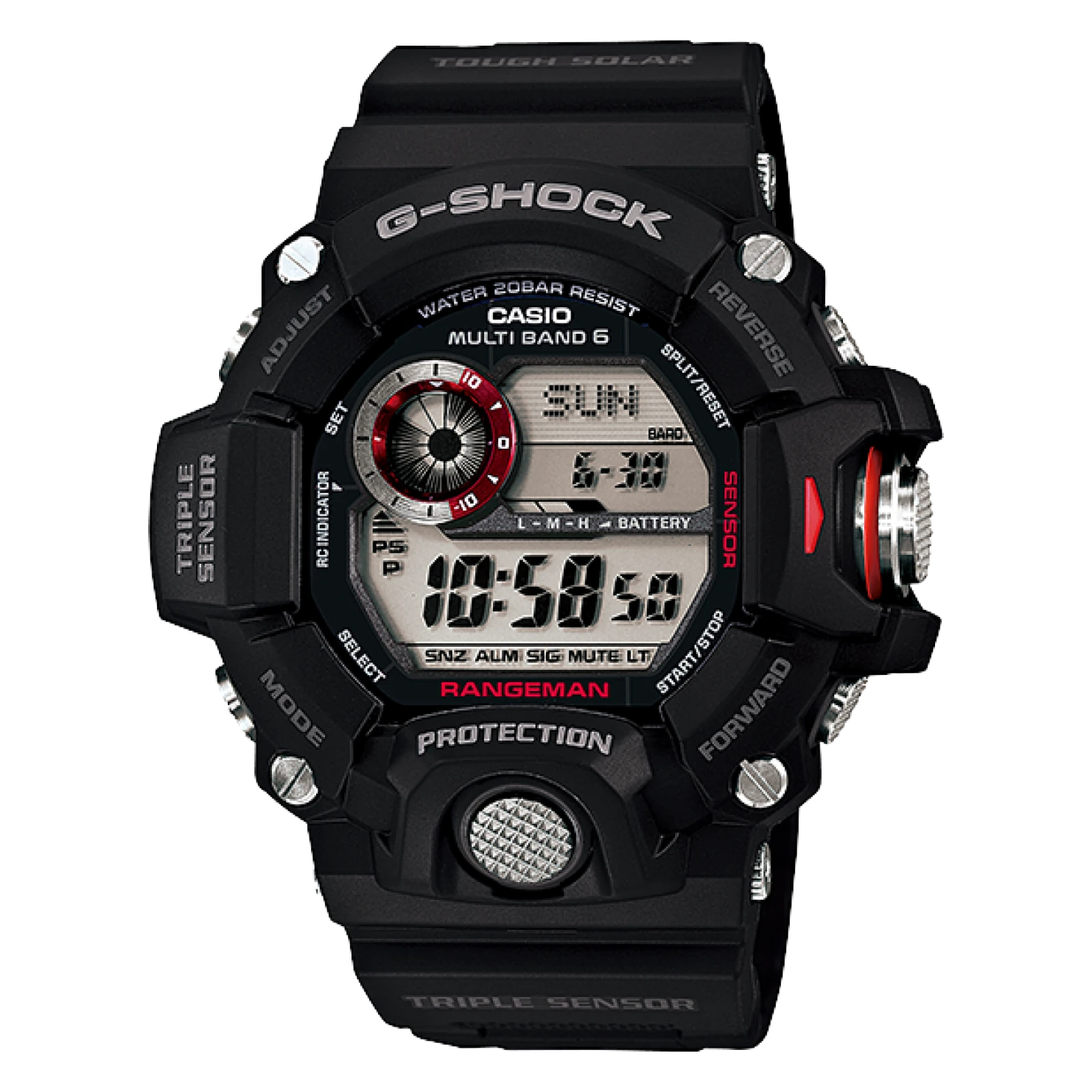 Casio G-Shock Rangeman GW-9400-1ER Solar Men's Watch