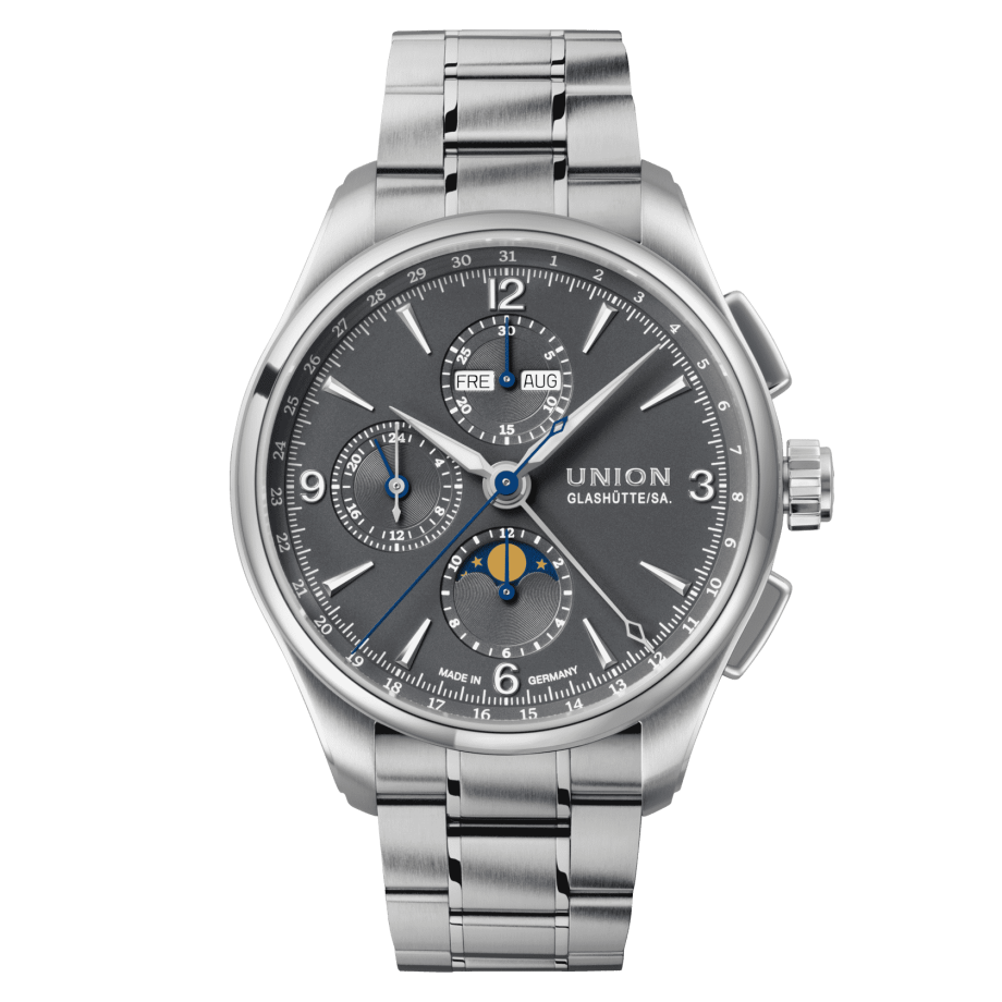 Union Glashütte Belisar Chronograph Moon Phase Men's Watch D014.425.16.087.00