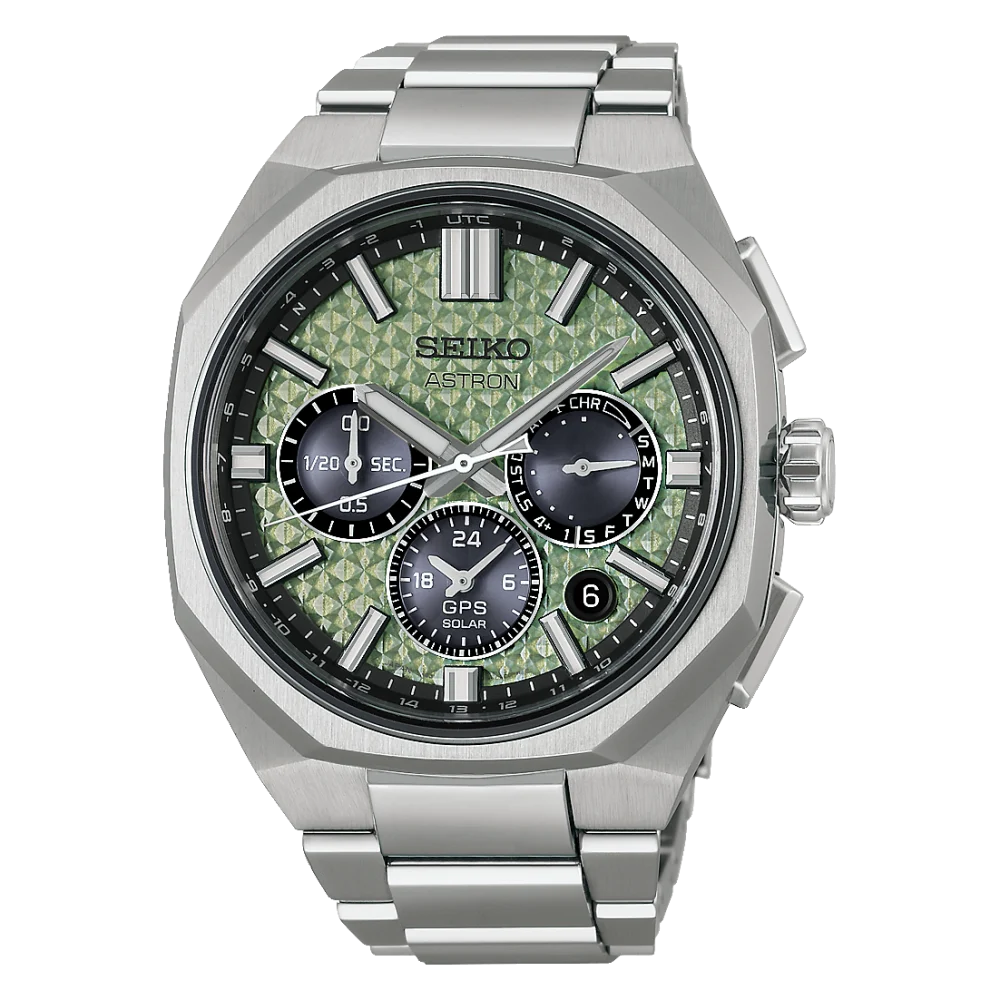 Seiko Astron GPS Solar 2026 Limited Edition Green, Limited to 1200 pieces, Men's watch HAB005J1