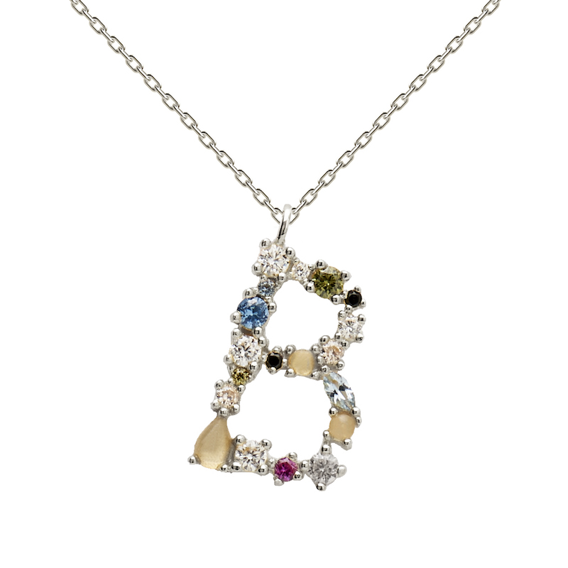 PD Paola Necklace Letter B CO02-097-U