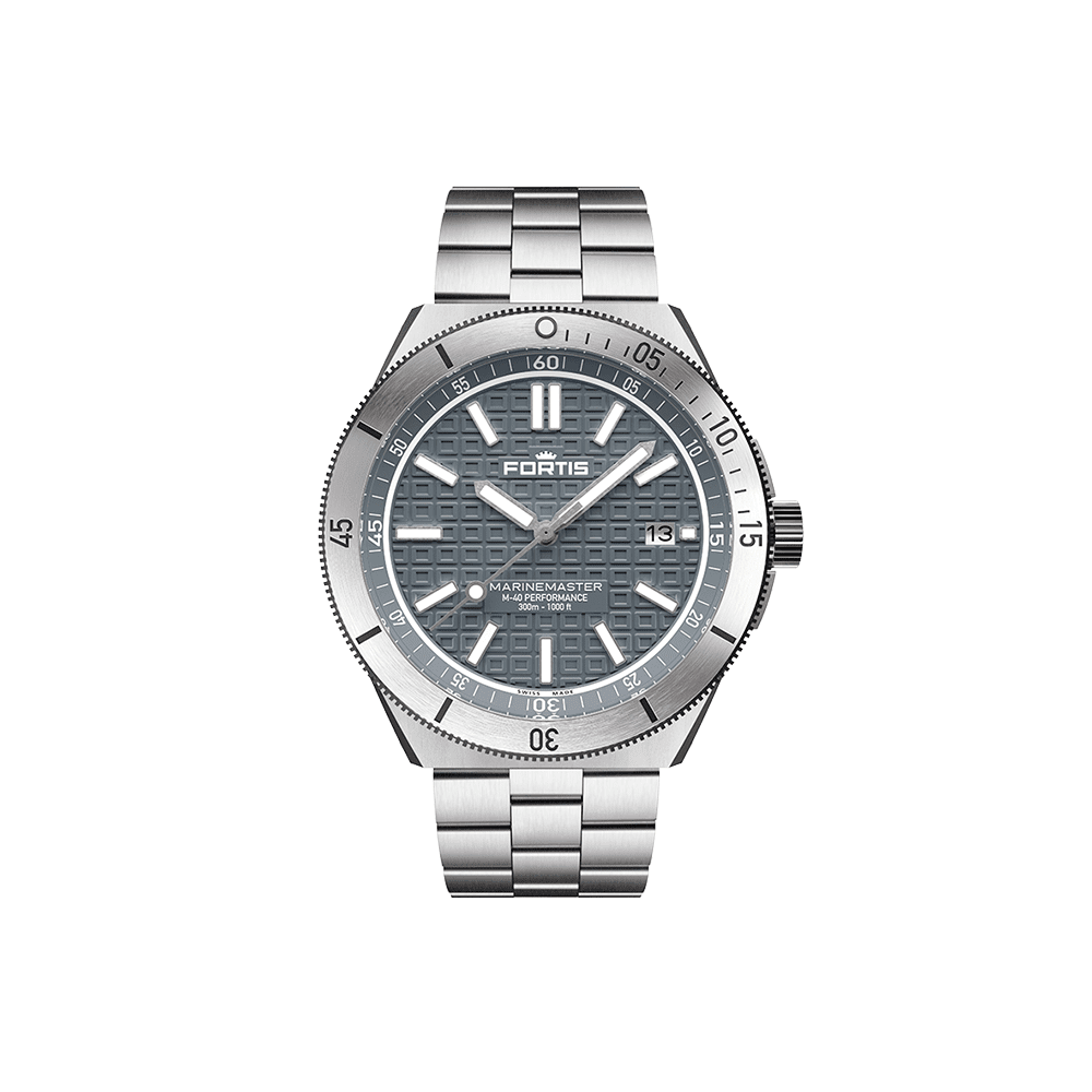 Fortis Marinemaster M-40 Rockstone Gray Men's Watch F8120006