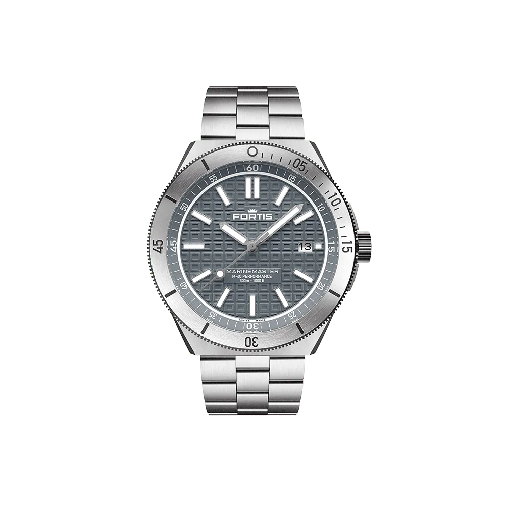 Fortis Marinemaster M-40 Rockstone Gray Men's Watch F8120006