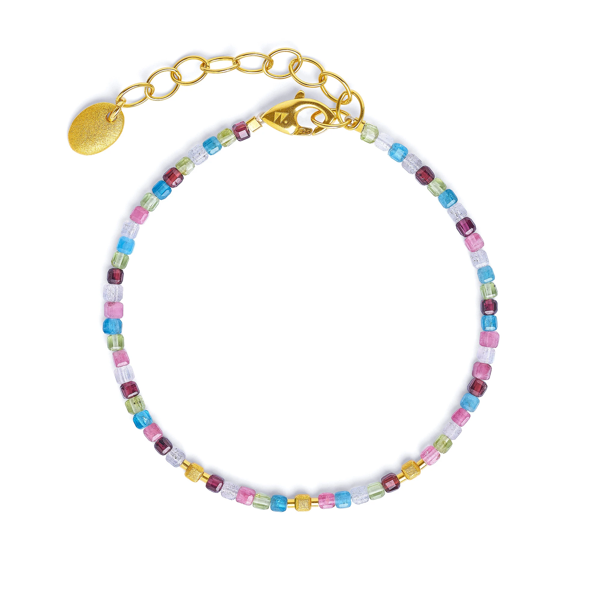Bernd Wolf bracelet Cusevi design line Cubes bracelet multicolor