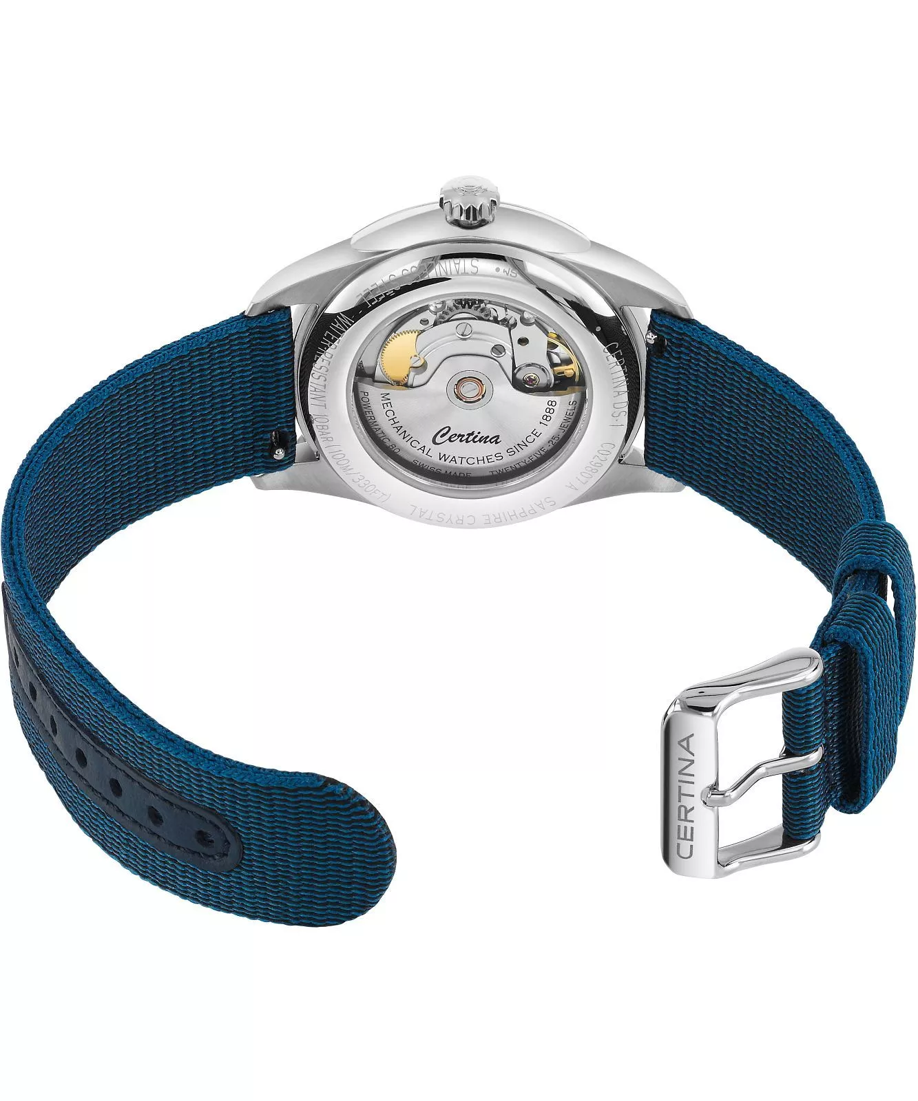 Certina DS-1 automatic men's watch including replacement bracelet C029.807.11.041.02