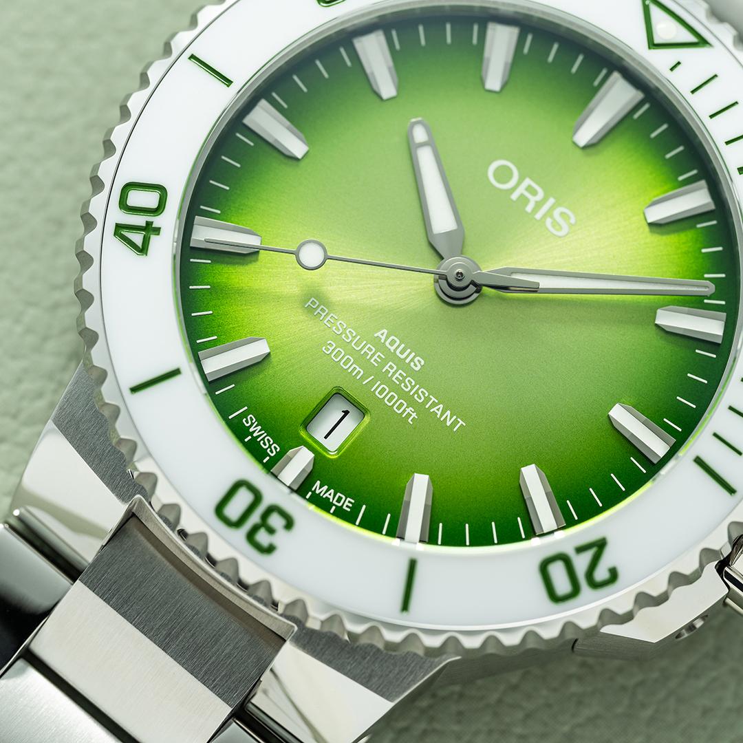 Oris men's watch Aquis 01 733 7787 4137-07 8 22 04PEB