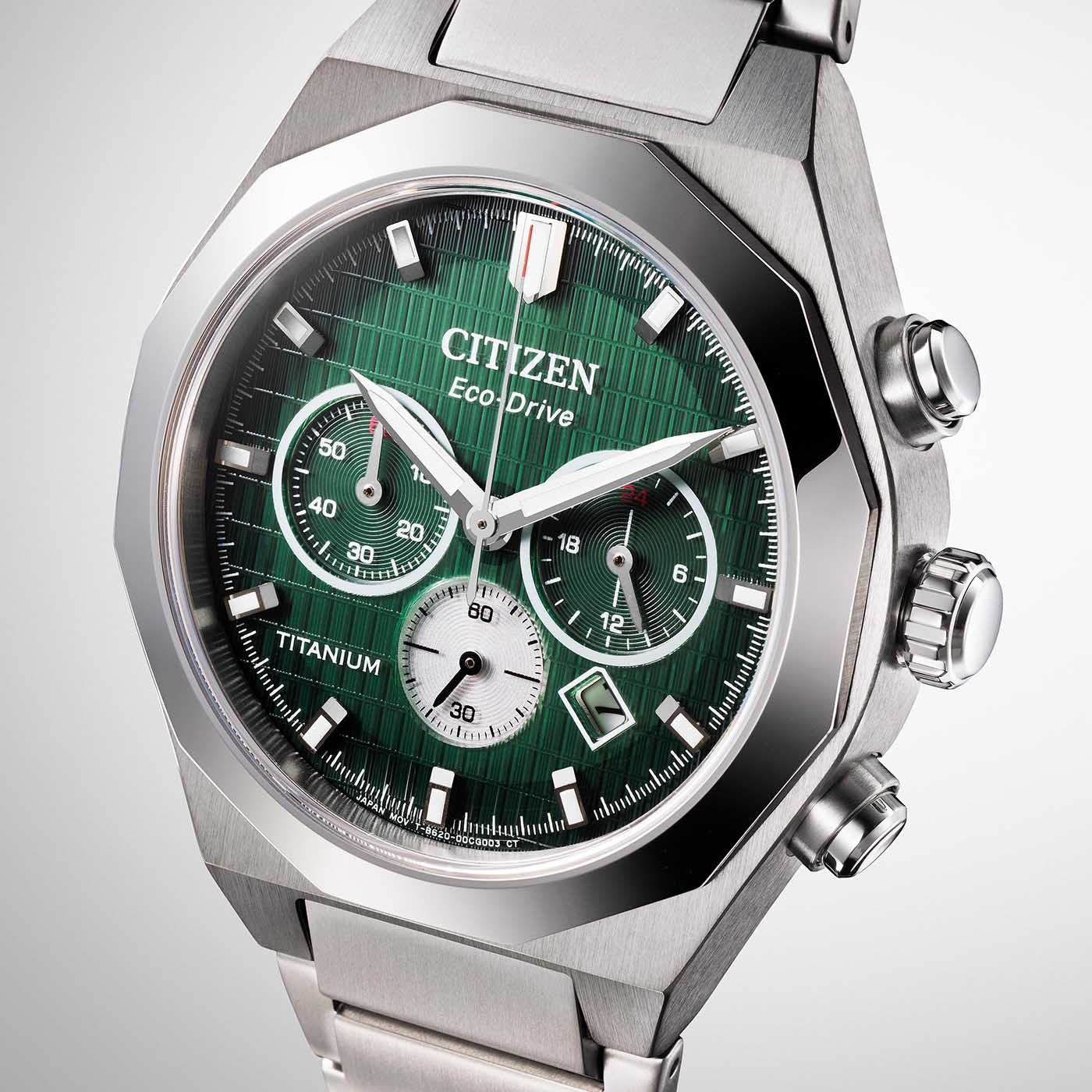 Citizen Zenshin Senkei Super Titanium™ Chronograph with Eco-Drive Men's Watch CA4691-59X