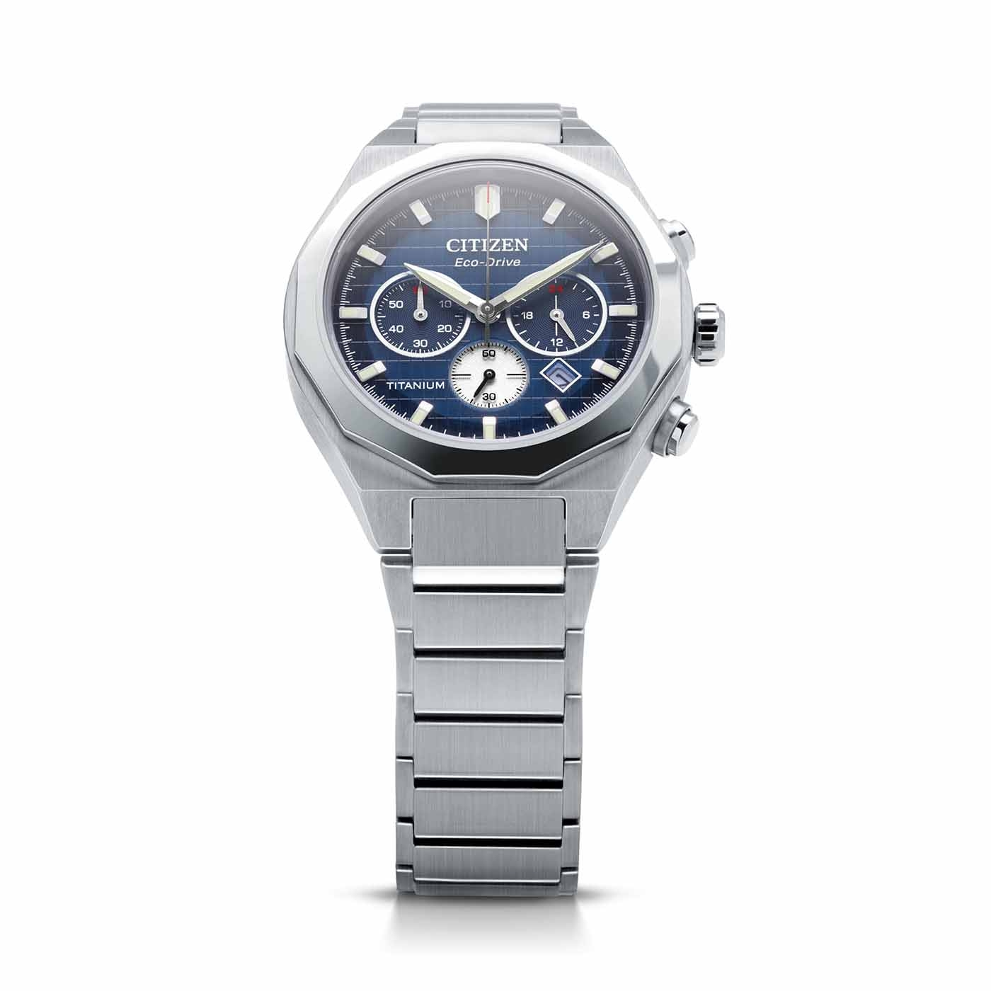 Citizen Zenshin Senkei Super Titanium™ Chronograph with Eco-Drive Men's Watch CA4691-59L
