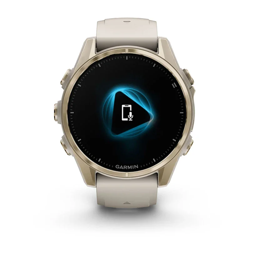 Garmin fēnix® 8 43 mm AMOLED Sapphire Fog Grey/Soft Gold 010-02903-11