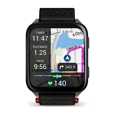 Garmin Venu 3 black/slate gray with leather strap and silicone strap men's watch 010-02784-52