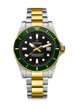 Titoni Seascoper men's watch 83300 SY-GN-248