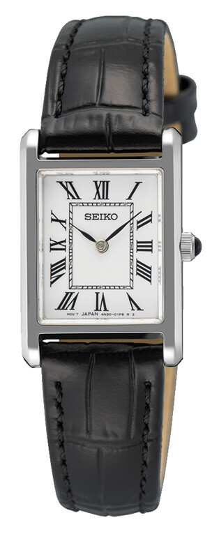 Seiko Classic Quartz Silver Ladies Watch SWR107P1
