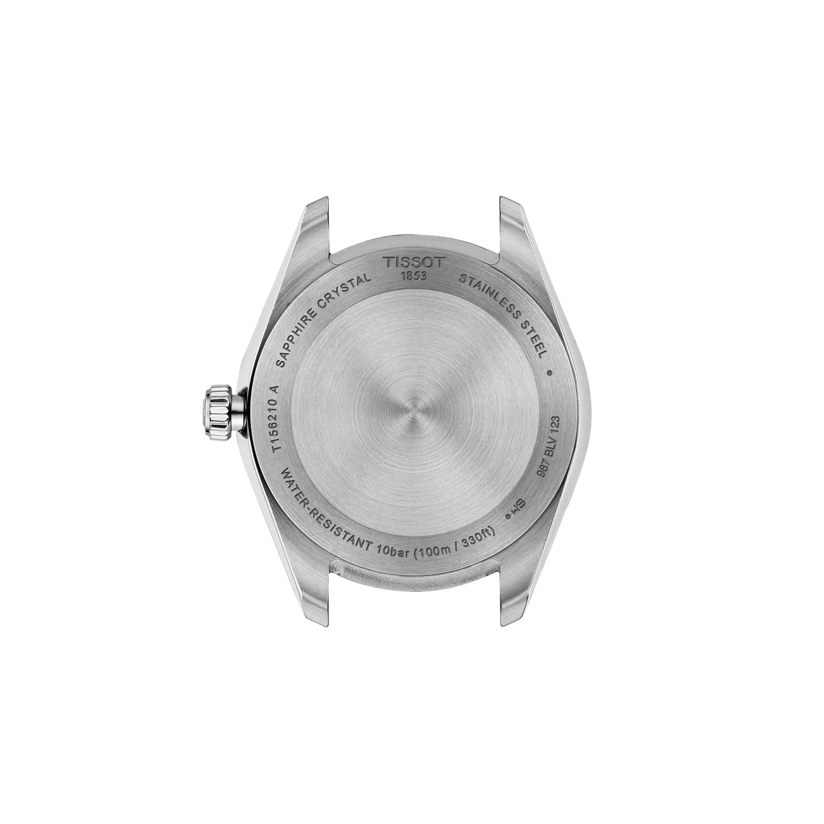 Tissot Ballade 34mm, Swiss quartz movement, grey and rose gold stainless steel bracelet, ladies' watch T156.210.22.031.01